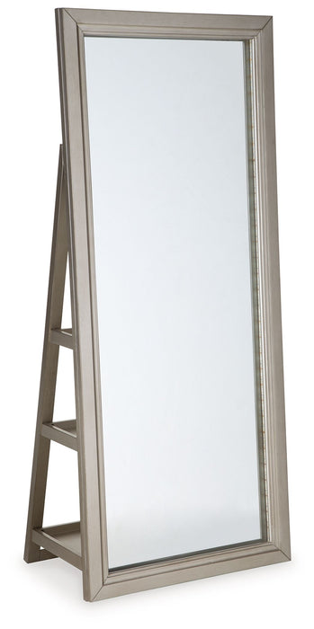 Evesen - Floor Standing Mirror/Storage - Simple Home Plus