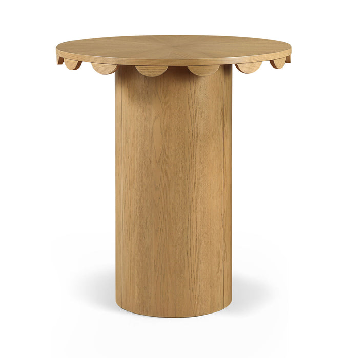 Dahlia - Solid Wood And Natural Cane Table - Simple Home Plus
