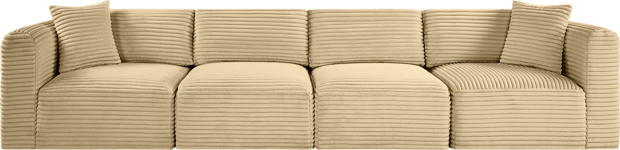 Shaggy - 4 Seat Modular Sofa - Simple Home Plus