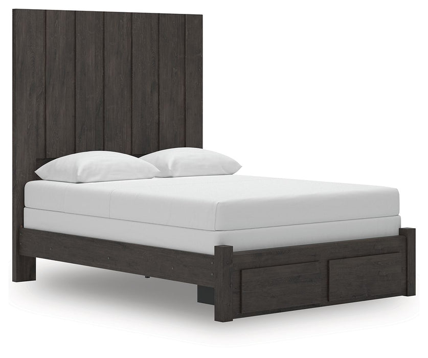 Fraluna - Panel Storage Bed - Simple Home Plus