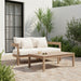 Newport - Water Resistant Fabric 65" Upholstered Outdoor Patio Loveseat - Simple Home Plus