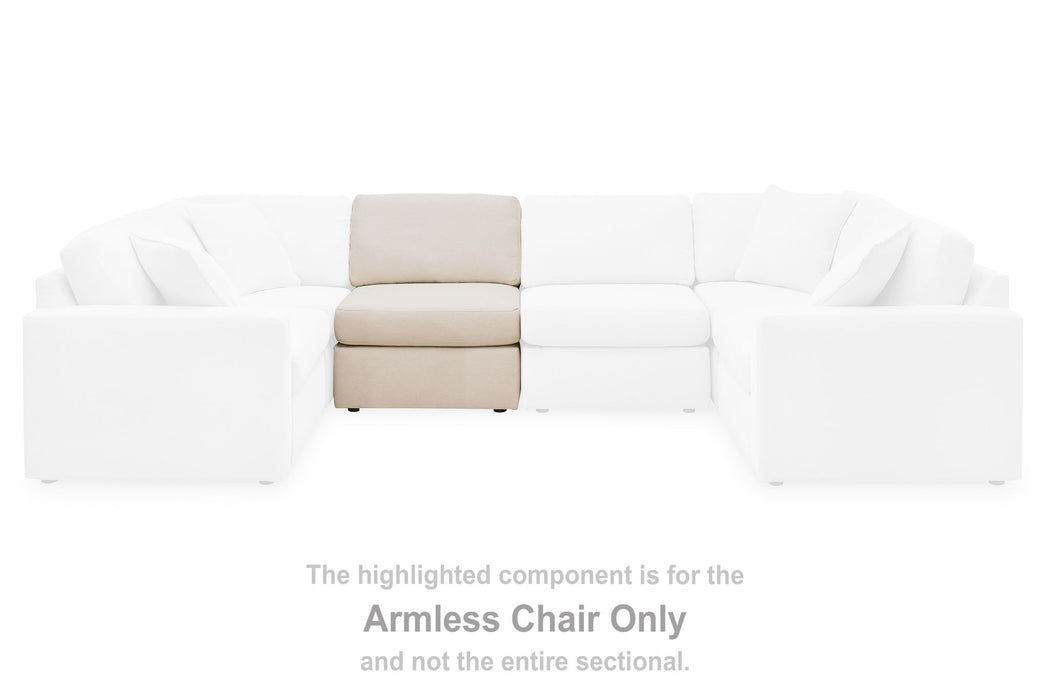 Modmax - Armless Chair - Oyster - Simple Home Plus