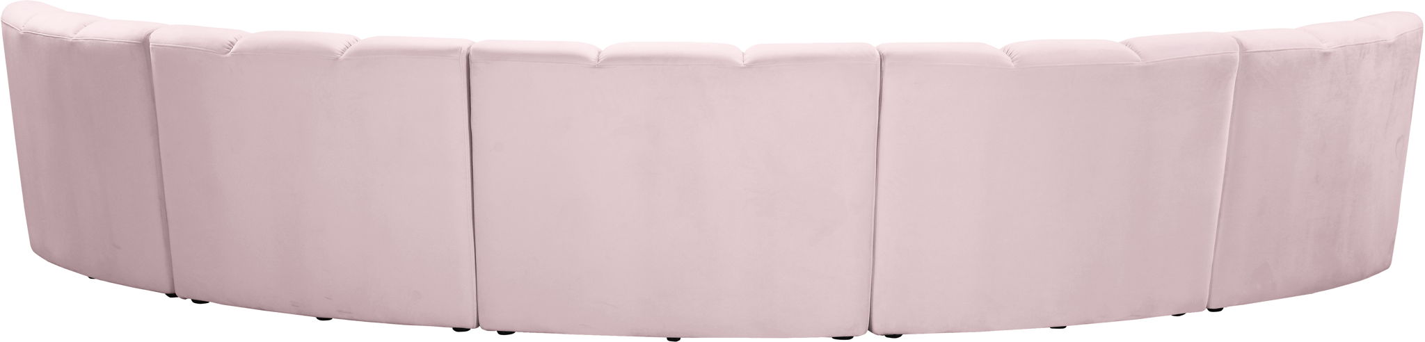 Infinity - 5 Piece Velvet Modular Sectional - Simple Home Plus