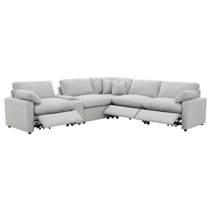 Collins - 6-Piece Modular Power Reclining Sectional - Simple Home Plus