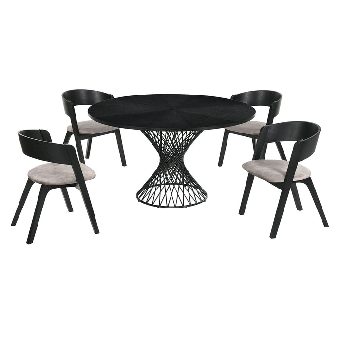 Cirque And Jackie - Round Dining Set - Simple Home Plus