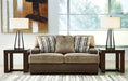 Alesbury - Chocolate - Loveseat - Simple Home Plus