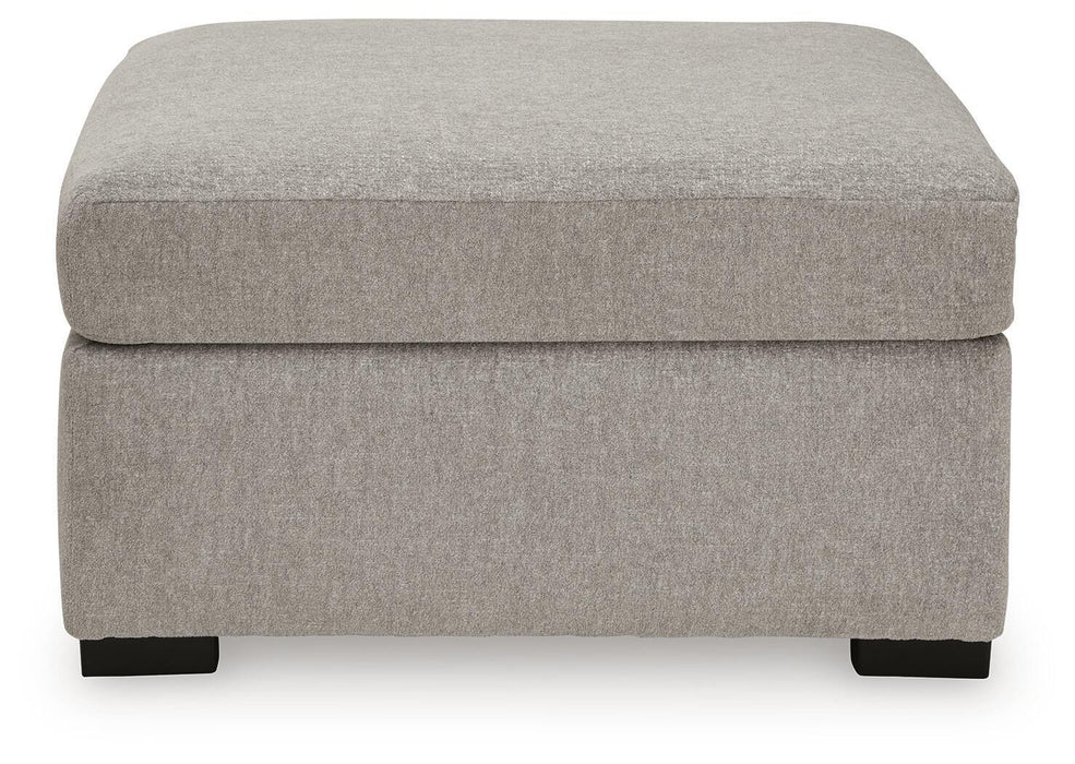 ModMax Luxe - Oversized Accent Ottoman - Flint - Simple Home Plus