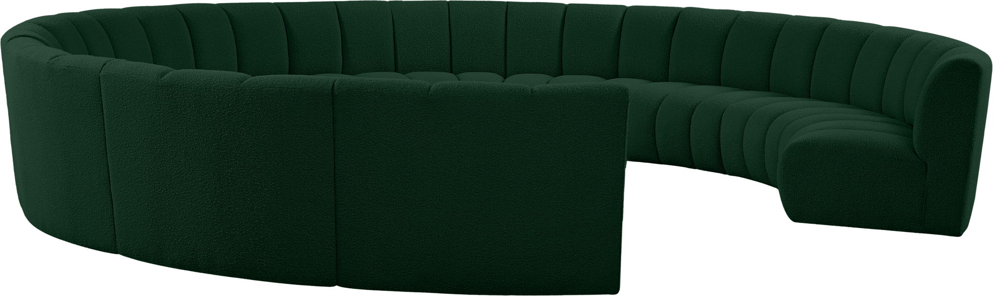 Infinity - 11 Piece Boucle Modular Sectional - Simple Home Plus