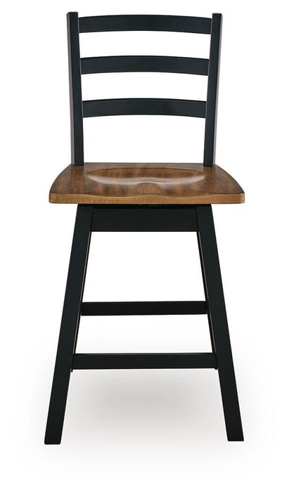Wildenauer - Swivel Stool (Set of 2) - Simple Home Plus