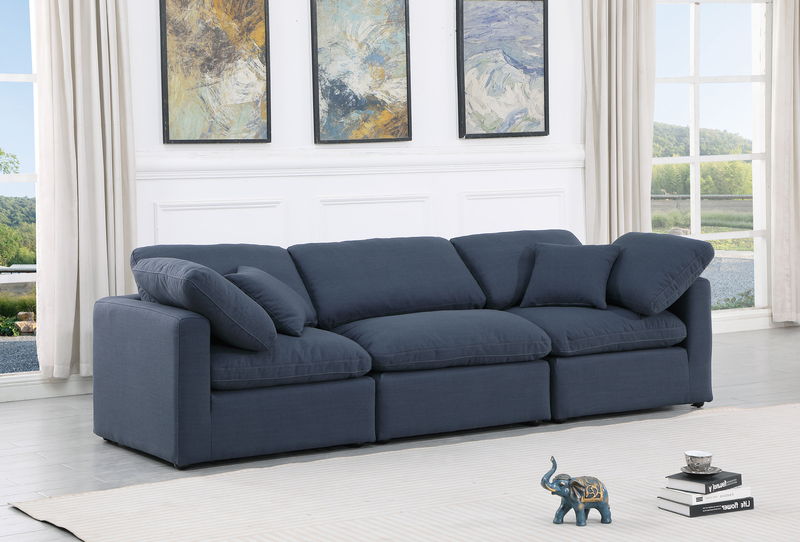 Indulge - Linen 3 Seat Modular Sofa