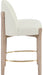 Torino - Counter Stool With Brushed Natural Base - Simple Home Plus