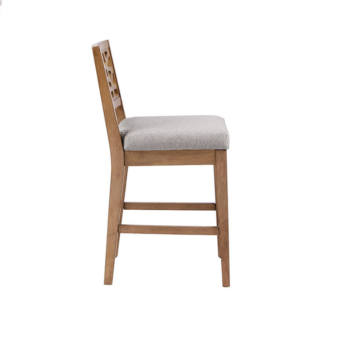 Crackle - Counter Stool - Light Gray - Simple Home Plus