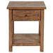 Payne - 1 Drawers Wood End Table with Shelf - Simple Home Plus