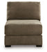 Camellia-Court - Armless Chair - Coffee - Simple Home Plus