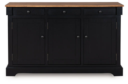 Wildenauer - Brown / Black - Dining Room Buffet - Simple Home Plus