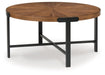 Crosstrail - Brown - Occasional Table Set (Set of 3) - Simple Home Plus