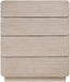Adagio - Solid Wood And Oak Veneer Chest - Simple Home Plus