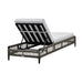 Alegria - Outdoor Patio Adjustable Chaise Lounge Chair In Aluminum With Gray Rope And Cushions - Simple Home Plus