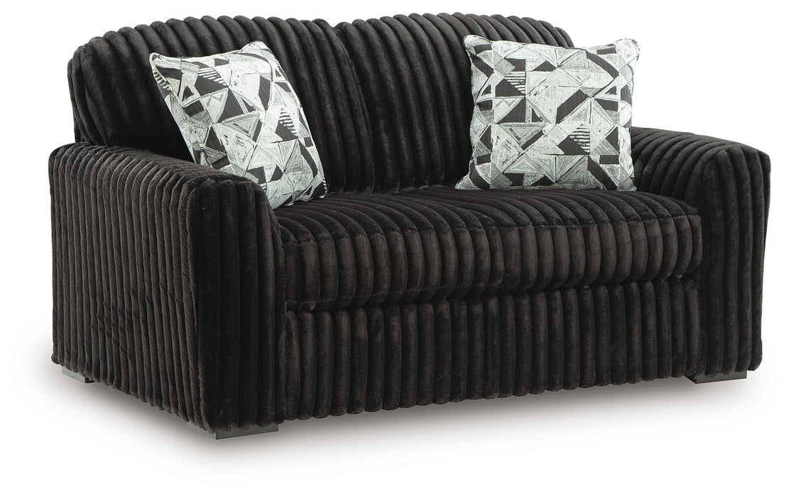Midnight-Madness - Loveseat - Simple Home Plus