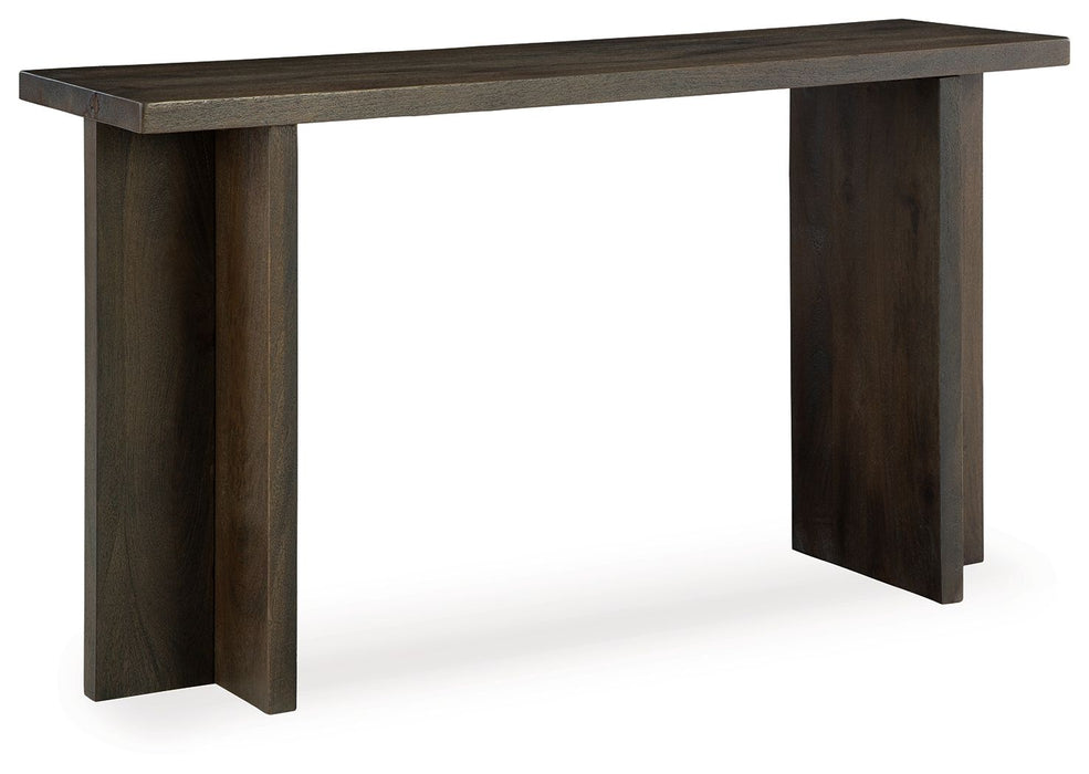 Jalenry - Grayish Brown - Console Sofa Table - Simple Home Plus