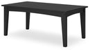 Hyland Wave - Rectangular Cocktail Table - Simple Home Plus