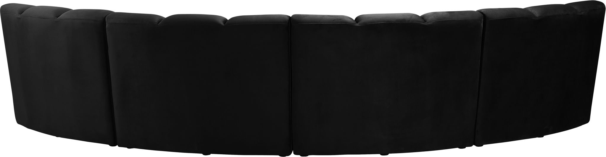 Infinity - 4 Piece Velvet Modular Sectional - Simple Home Plus