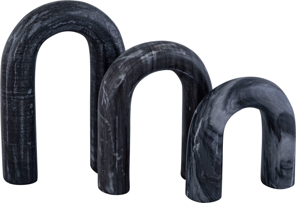 Arco - 3 Piece Marble Decorative Object - Simple Home Plus