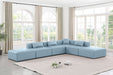 Cube - 6 Piece Modular Corner Armless Sectional - Simple Home Plus