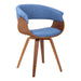 Summer - Modern Chair - Walnut Wood - Simple Home Plus