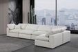 Comfy - 5 Piece Linen Modular Sectional - Simple Home Plus