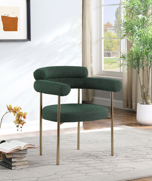 Blake - Boucle Fabric Dining Chair (Set of 2) - Simple Home Plus