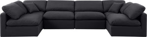 Indulge - Linen 6 Piece Modular U-Shaped Sectional - Simple Home Plus