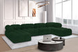 Ames - 6 Piece Fabric Modular U-Shaped Sectional - Simple Home Plus