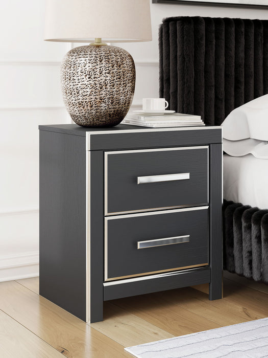 Zuraleus - Two Drawer Night Stand - Simple Home Plus
