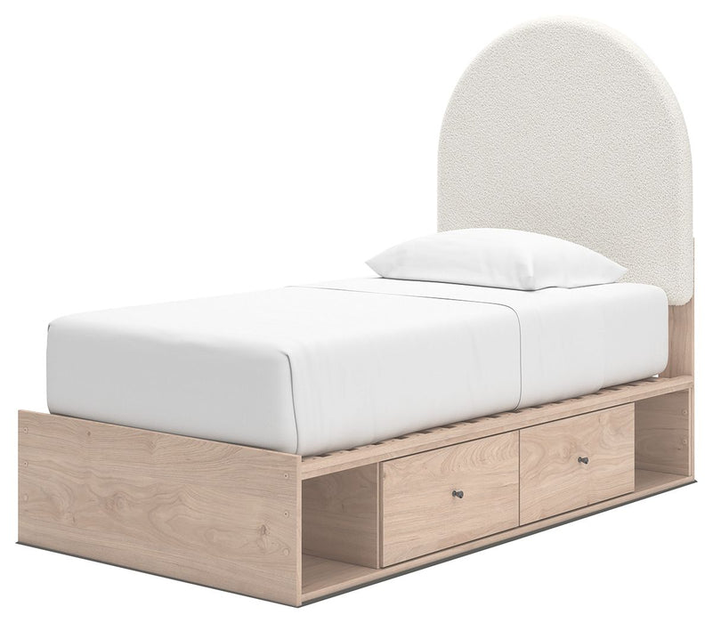 Arloster - Upholstered Panel Bed - Simple Home Plus