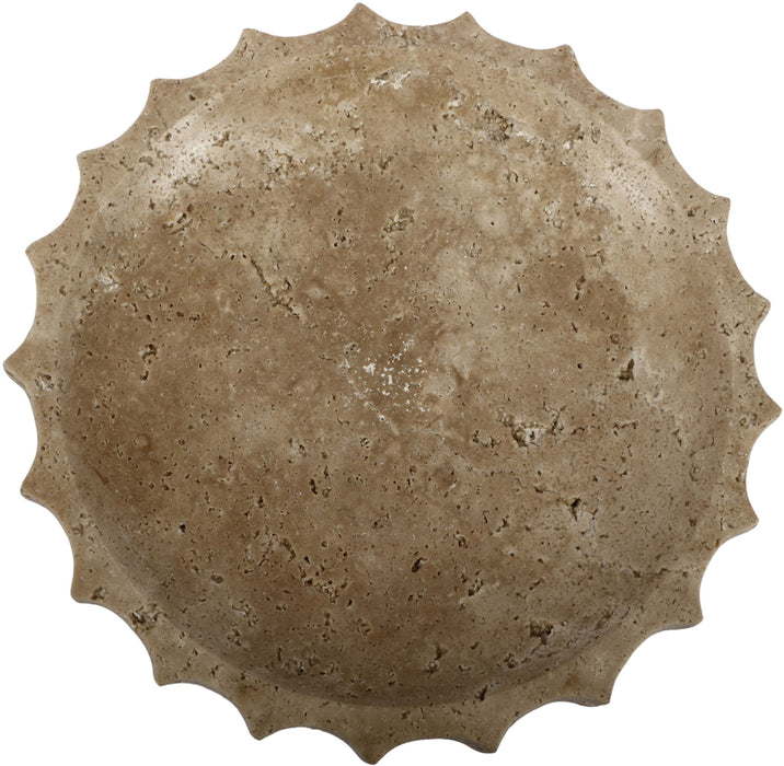 Murray - Travertine Bowl - Simple Home Plus