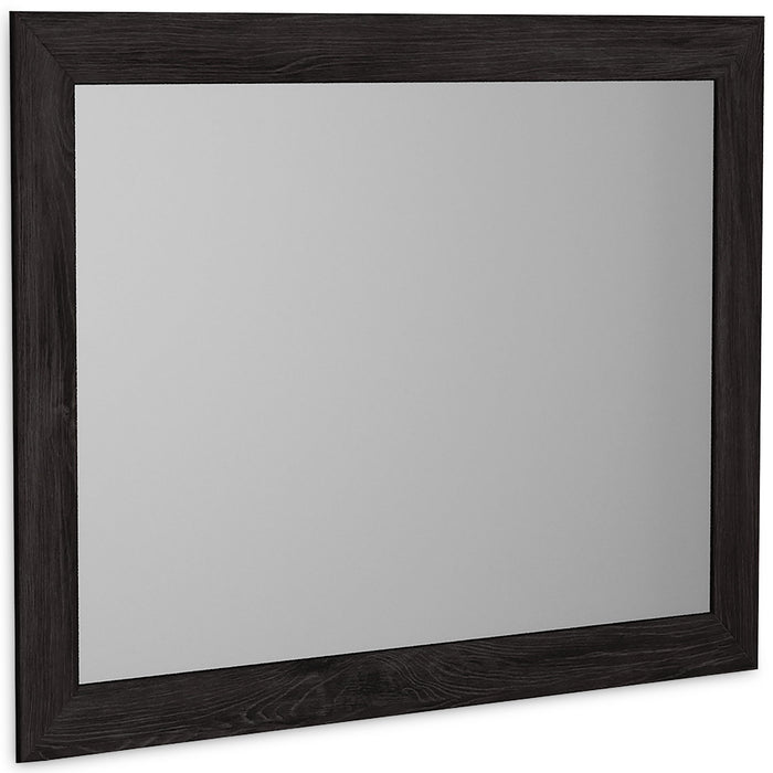 Belachime - Bedroom Mirror - Charcoal - Simple Home Plus