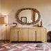 Harmony - Oak Veneer And Solid Wood Sideboard/Buffet - Simple Home Plus