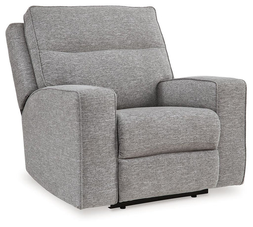 Biscoe - Pewter - Power Recliner /Adj Headrest - Simple Home Plus