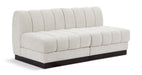 Quinn - 2 Seat Modular Armless Sofa - Simple Home Plus