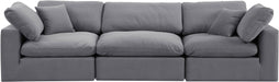 Comfy - Velvet Modular Sofa 3 Seats - Simple Home Plus