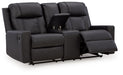 Mackmenville - Double Reclining Loveseat With Console - Simple Home Plus