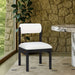 Roundhill - Fabric Dining Chair (Set of 2) - Black Frame - Simple Home Plus