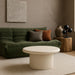 Emara - Concrete And Fiberglass Indoor / Outdoor Coffee Table - Simple Home Plus