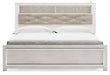 Altyra - White - King Bookcase Panel Bed - Simple Home Plus
