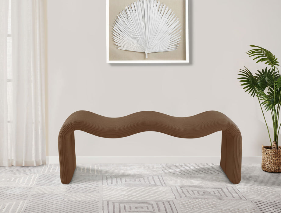 Willow - Corduroy Bench - Saddle - Simple Home Plus