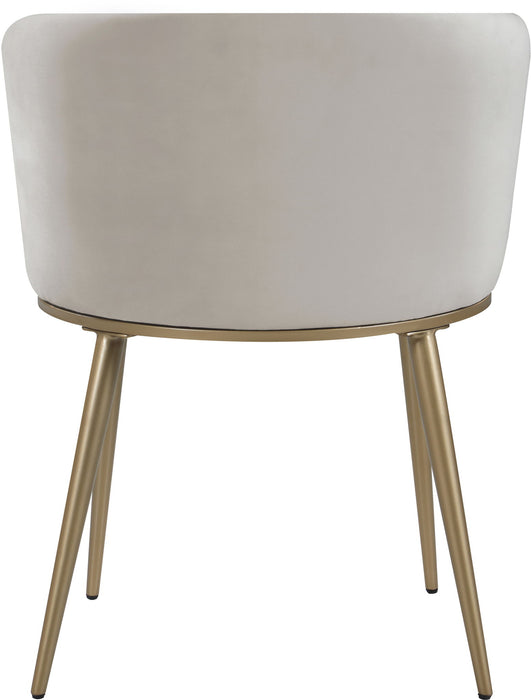 Skylar - Dining Chair with Gold Legs (Set of 2) - Simple Home Plus