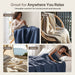 Waffle Weave - Cotton Blanket - Indigo - Simple Home Plus