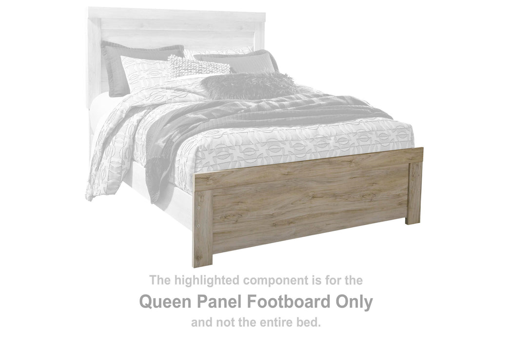 Bellaby - Queen Panel Footboard - Whitewash - Simple Home Plus