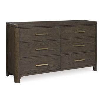 Radkin - Dresser - Burnished Brown - Simple Home Plus
